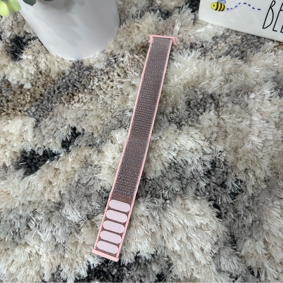 Apple Watch Replacement Sport Band Nike + Edition Space Dye Pink Nylon 38mm - Picture 8 of 8